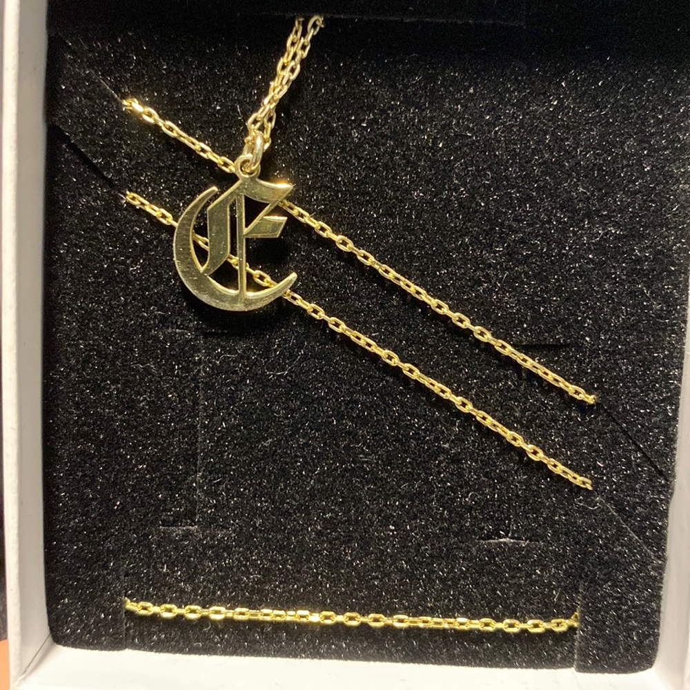 14K gold plated 925 silver Necklace
